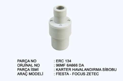 KARTER HAVALANDIRMA SİBOBU (PLASTİK)  FOCUS 1998 - 2004