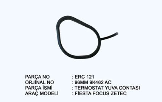 TERMOSTAT YUVA CONTASI  FOCUS - FİESTA