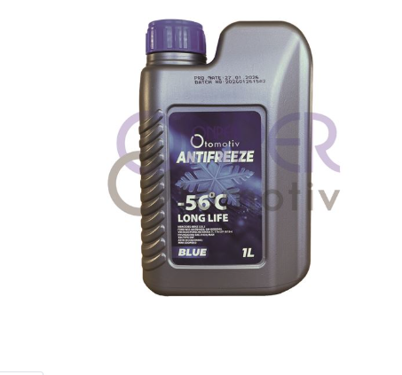 ANTİFRİZ MAVİ 1 LT -56 DERECE ( KOLI ADET 12 ) TÜM MODELLER