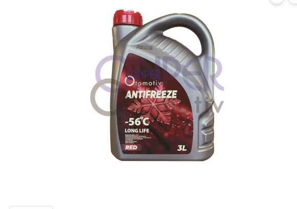 ANTİFRİZ KIRMIZI 3 LT -56 DERECE ( KOLI ADET 6 ) TÜM MODELLER