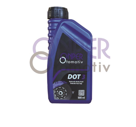 FREN HİDROLİK YAĞI (DOT3) 500 ML ( KOLI ADET 24 ) TÜM MODELLER