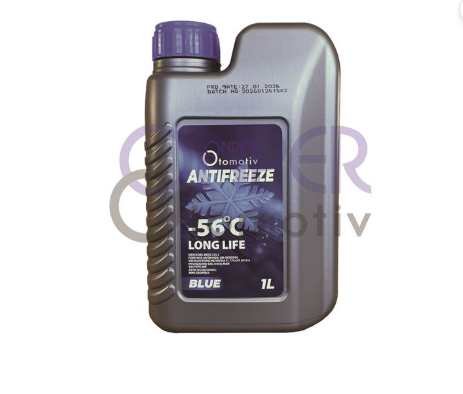 ANTİFRİZ MAVİ 1 LT -56 DERECE ( KOLI ADET 12 ) TÜM MODELLER