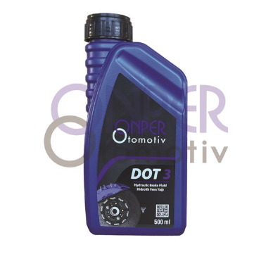 FREN HİDROLİK YAĞI (DOT3) 500 ML ( KOLI ADET 24 )  TÜM MODELLER